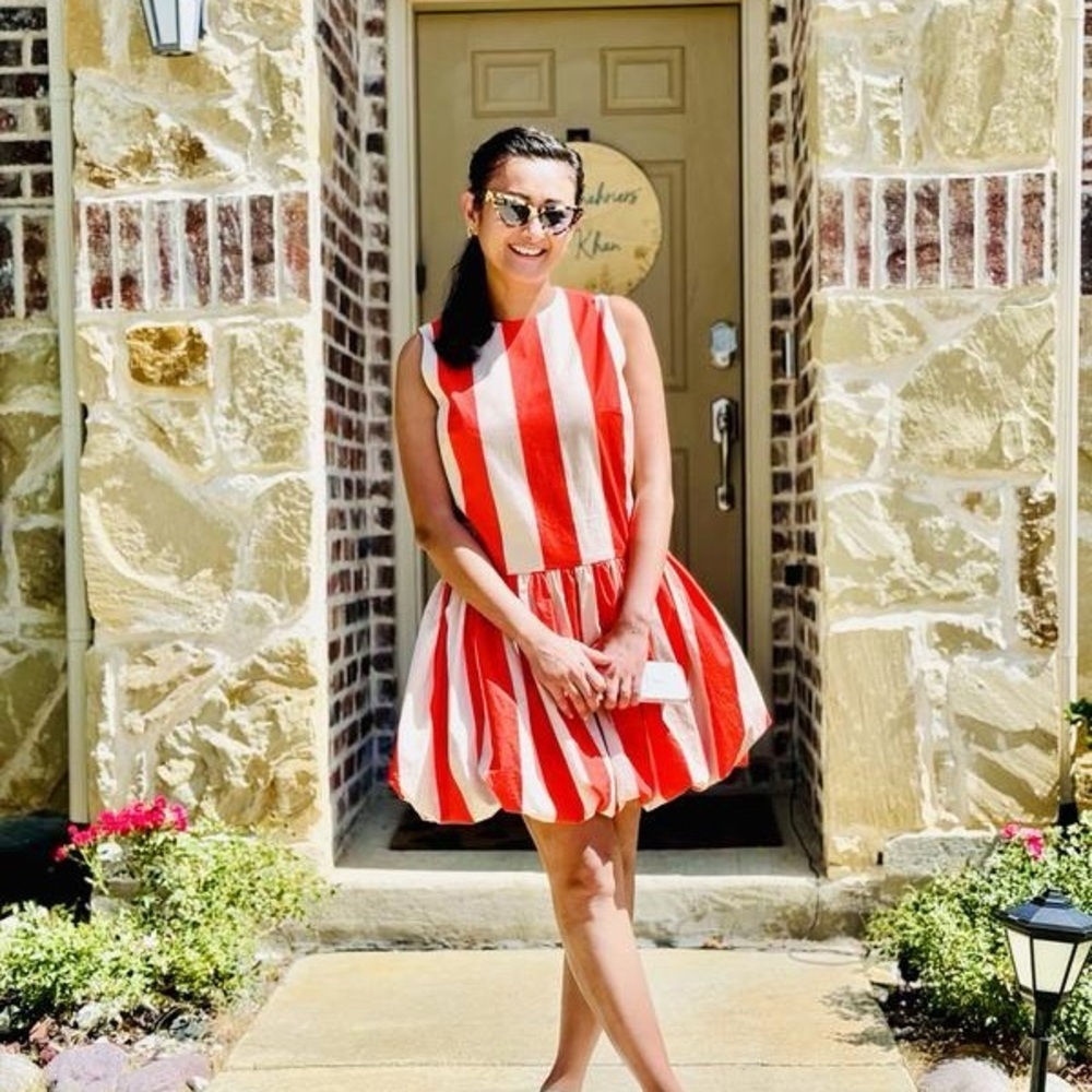 FINAL MARKDOWN Anthropologie Mare Mare Bubble-Hem Mini Dress - Multiple Sizes🍊⏰ - Picture 10 of 11